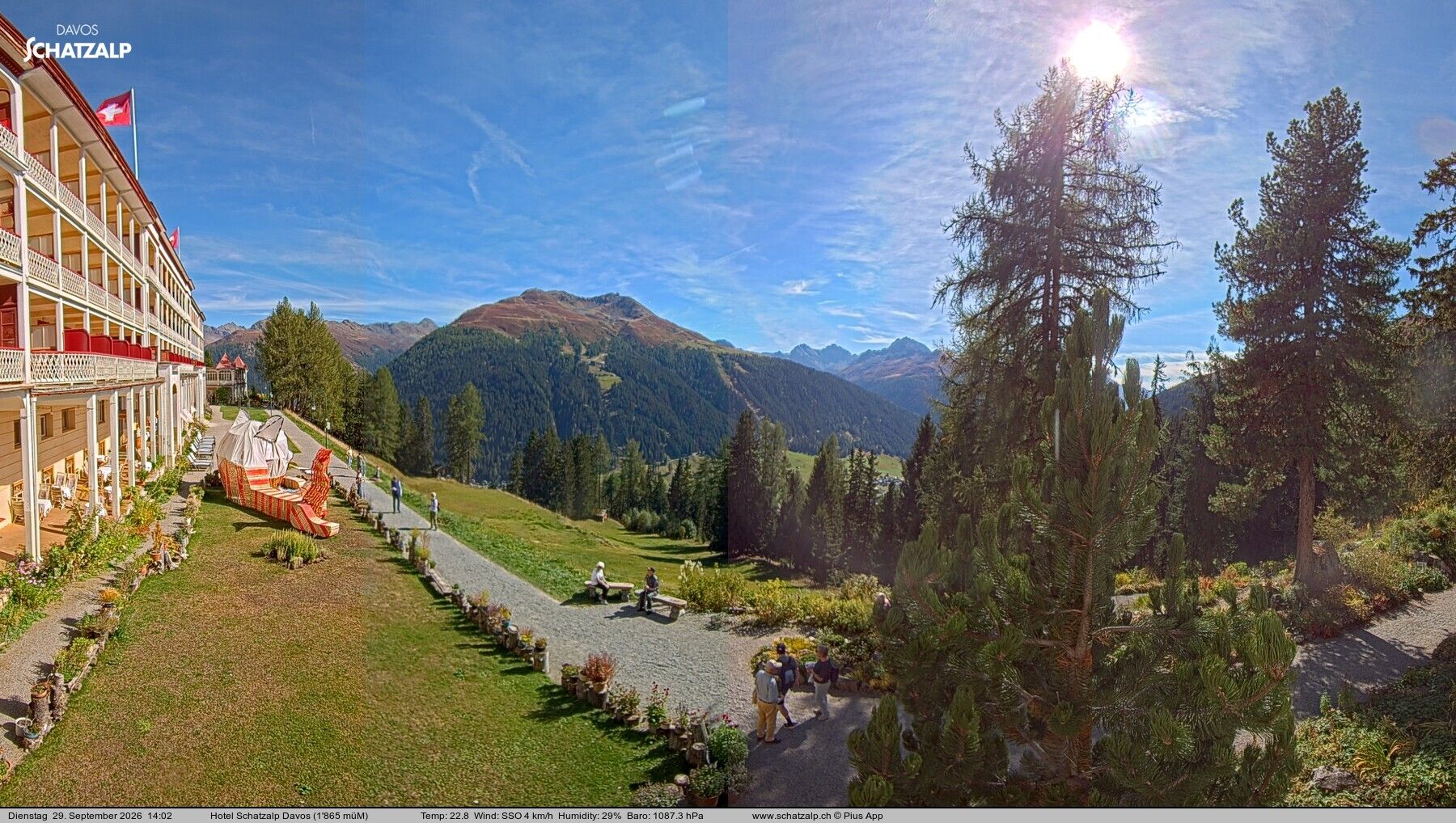 Davos: Schatzalp Panorama Hotel