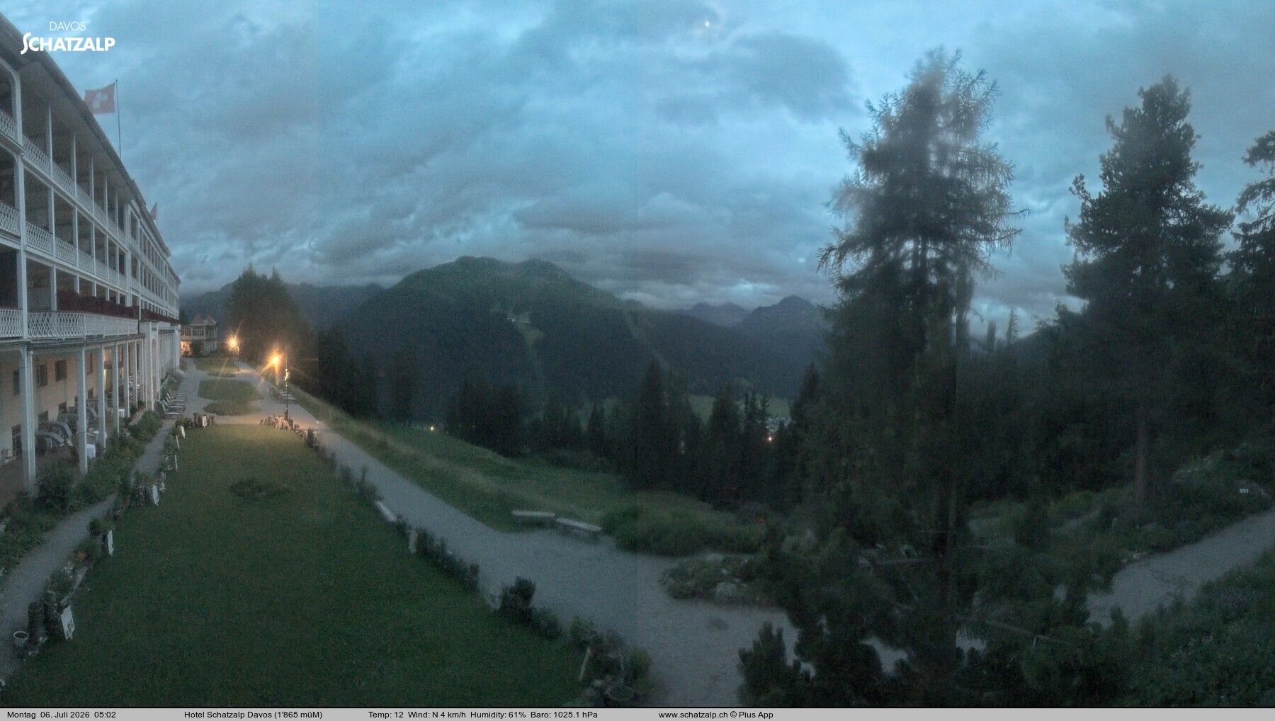 Davos: Schatzalp Panorama Hotel