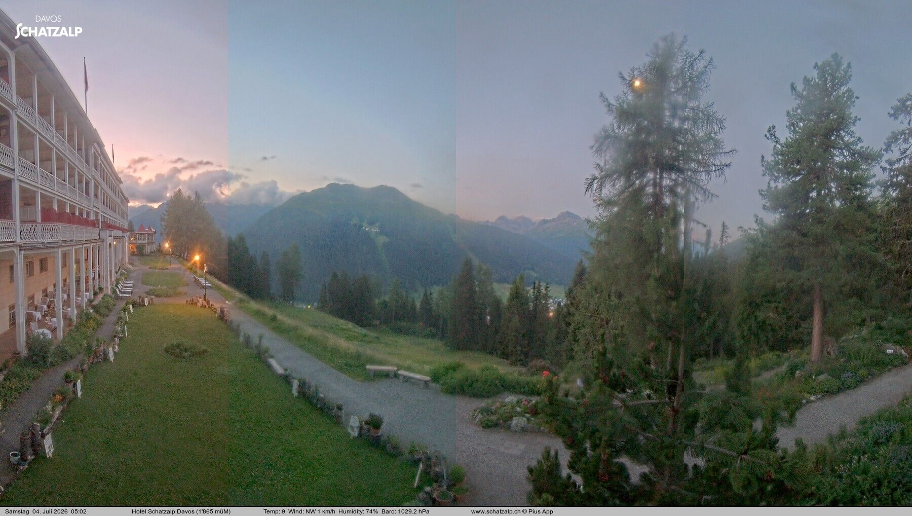 Davos: Schatzalp Panorama Hotel