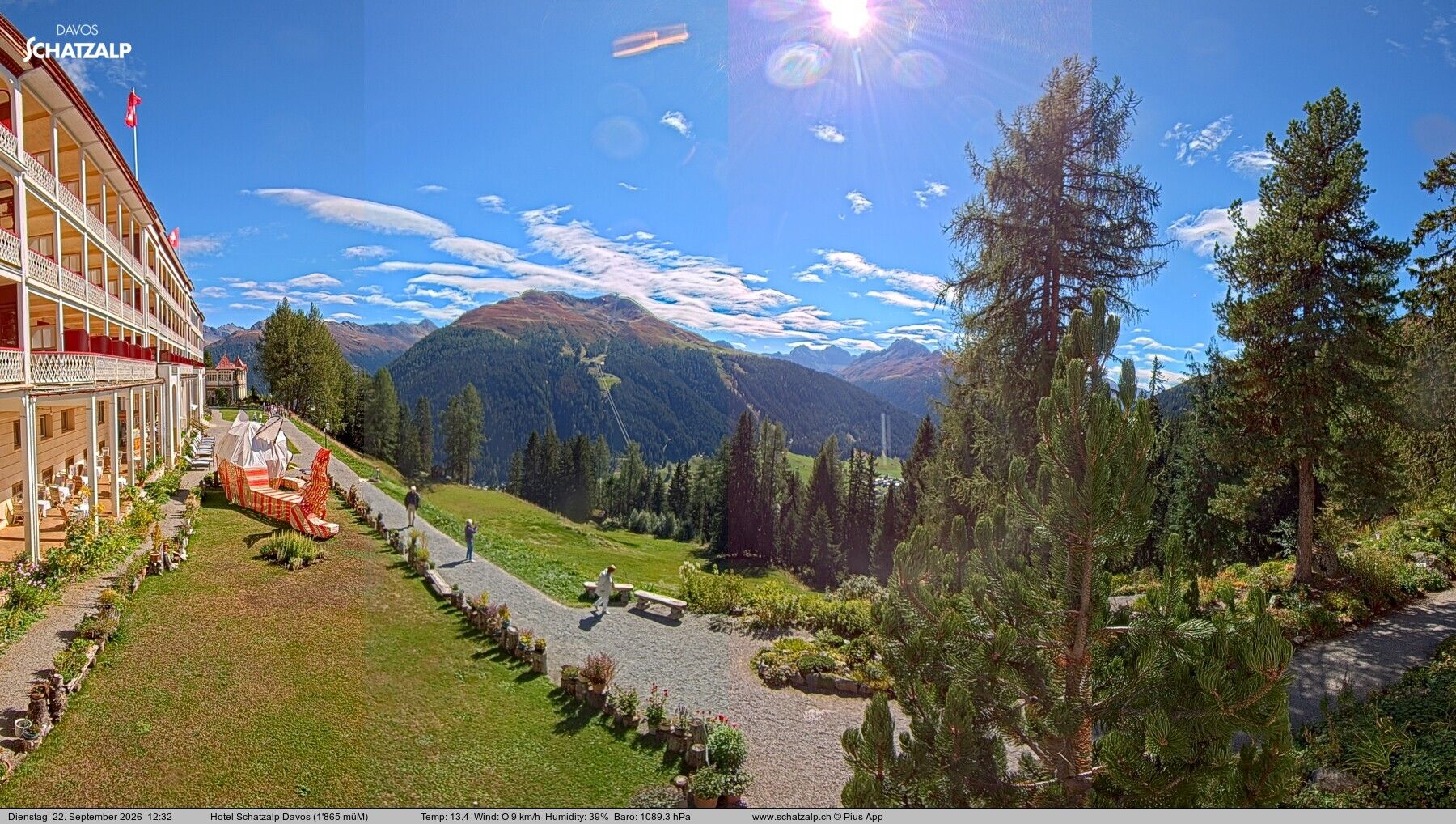 Davos: Schatzalp Panorama Hotel