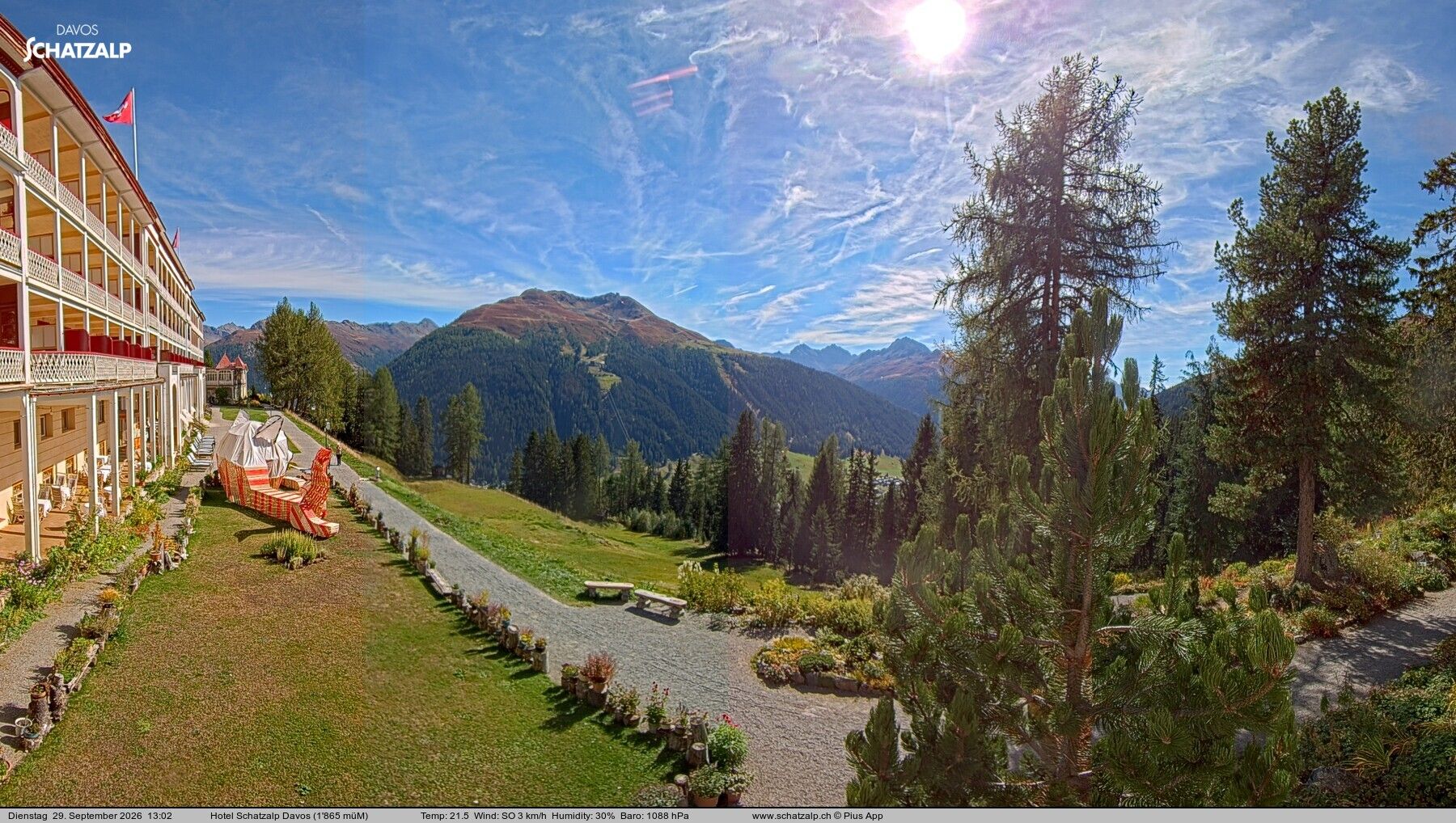 Davos: Schatzalp Panorama Hotel