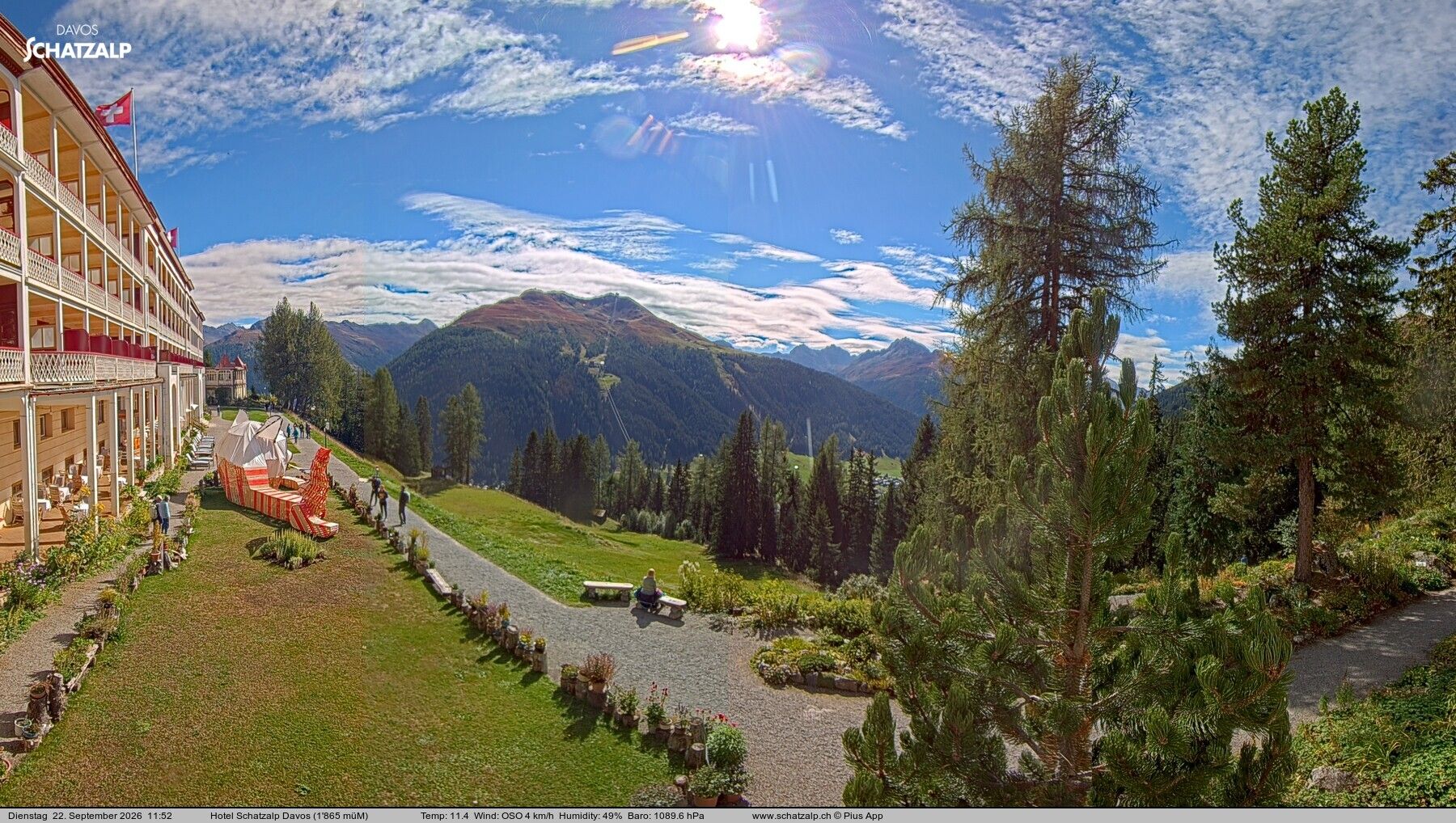 Davos: Schatzalp Panorama Hotel