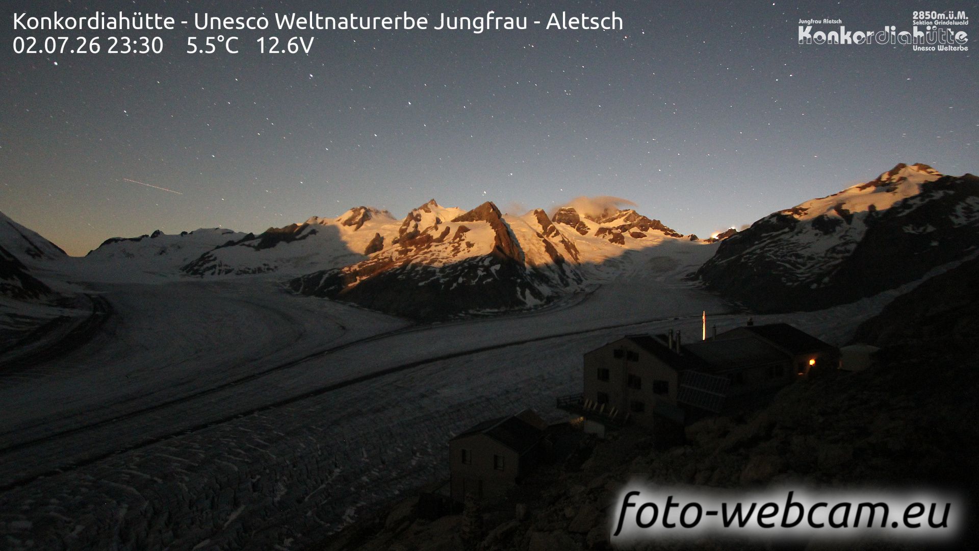 Fieschertal: Konkordiahütte - Trugberg - Gletscherhorn - Jungfraujoch - Hollandiahütte SAC - Ebnefluh - Jungfrau - Jungfrau Region