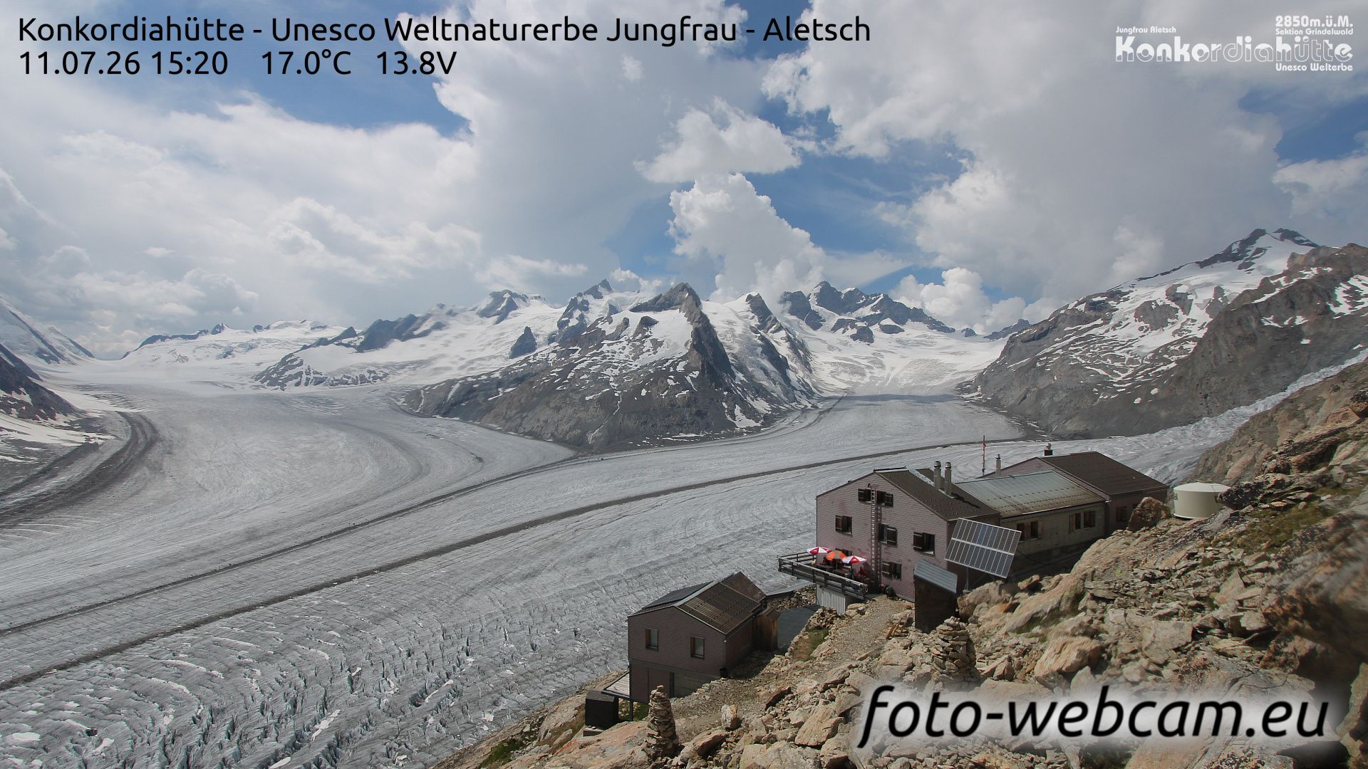 Fieschertal: Konkordiahütte - Trugberg - Gletscherhorn - Jungfraujoch - Hollandiahütte SAC - Ebnefluh - Jungfrau - Jungfrau Region