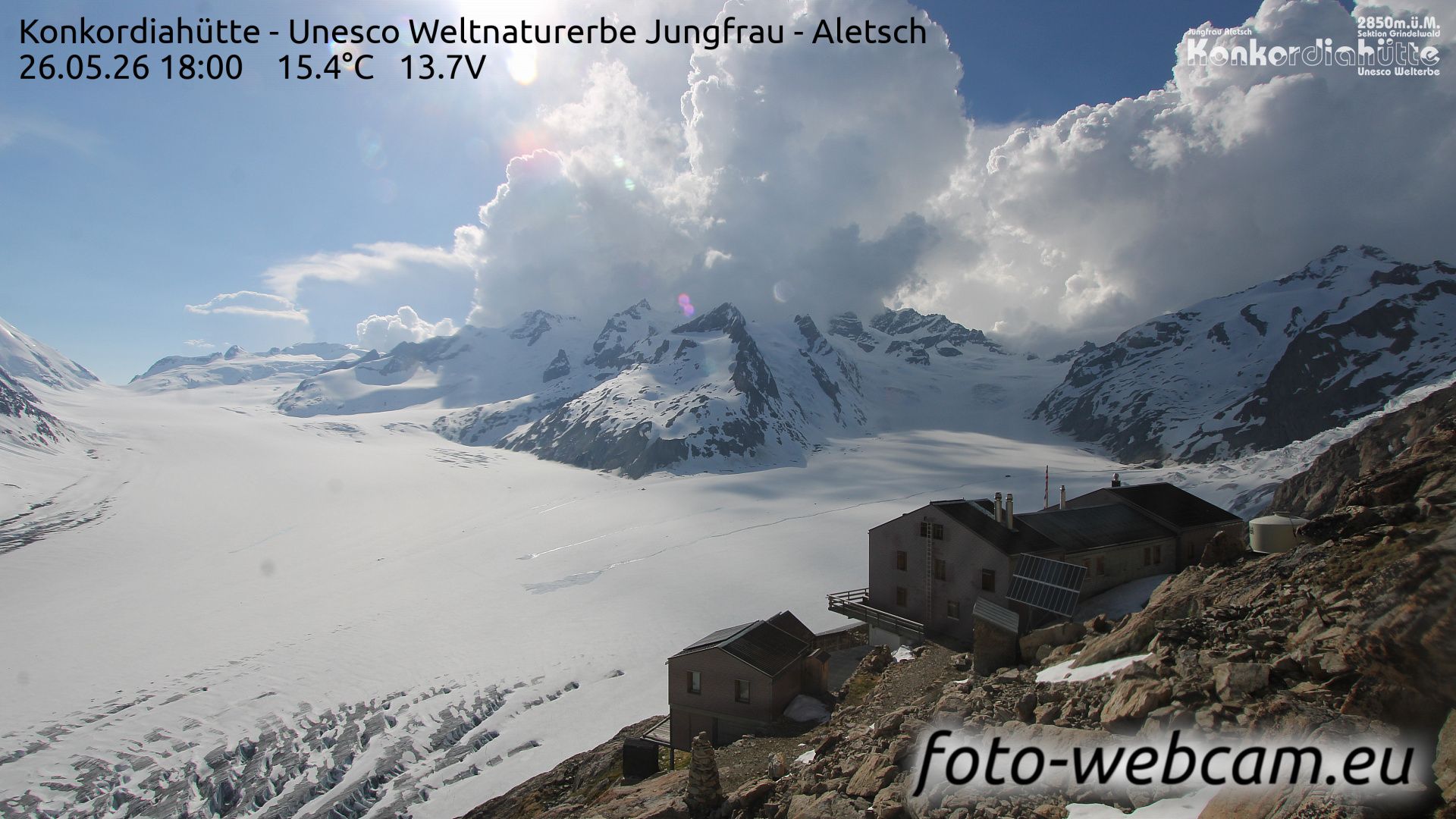 Fieschertal: Konkordiahütte - Trugberg - Gletscherhorn - Jungfraujoch - Hollandiahütte SAC - Ebnefluh - Jungfrau - Jungfrau Region