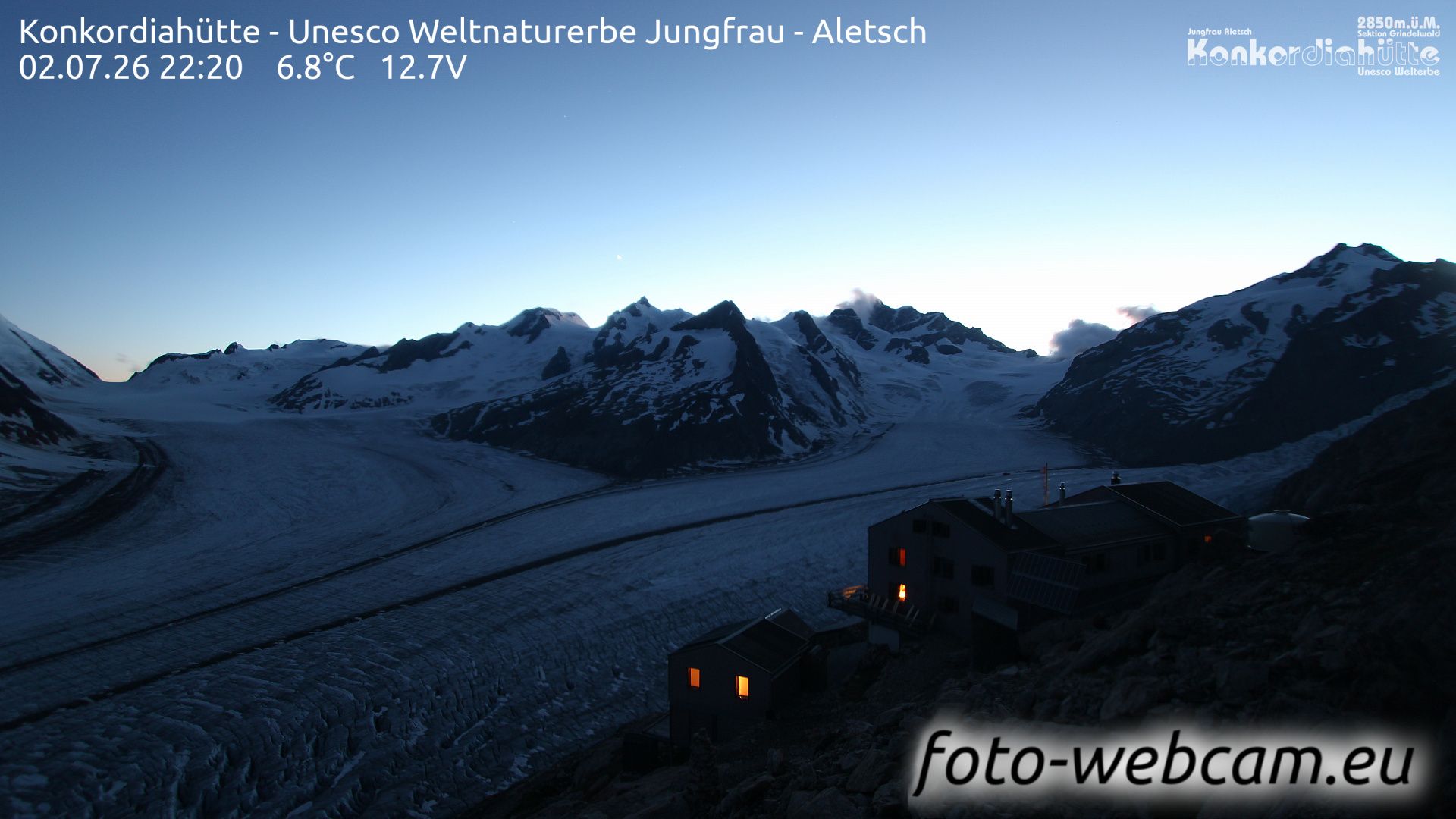 Fieschertal: Konkordiahütte - Trugberg - Gletscherhorn - Jungfraujoch - Hollandiahütte SAC - Ebnefluh - Jungfrau - Jungfrau Region