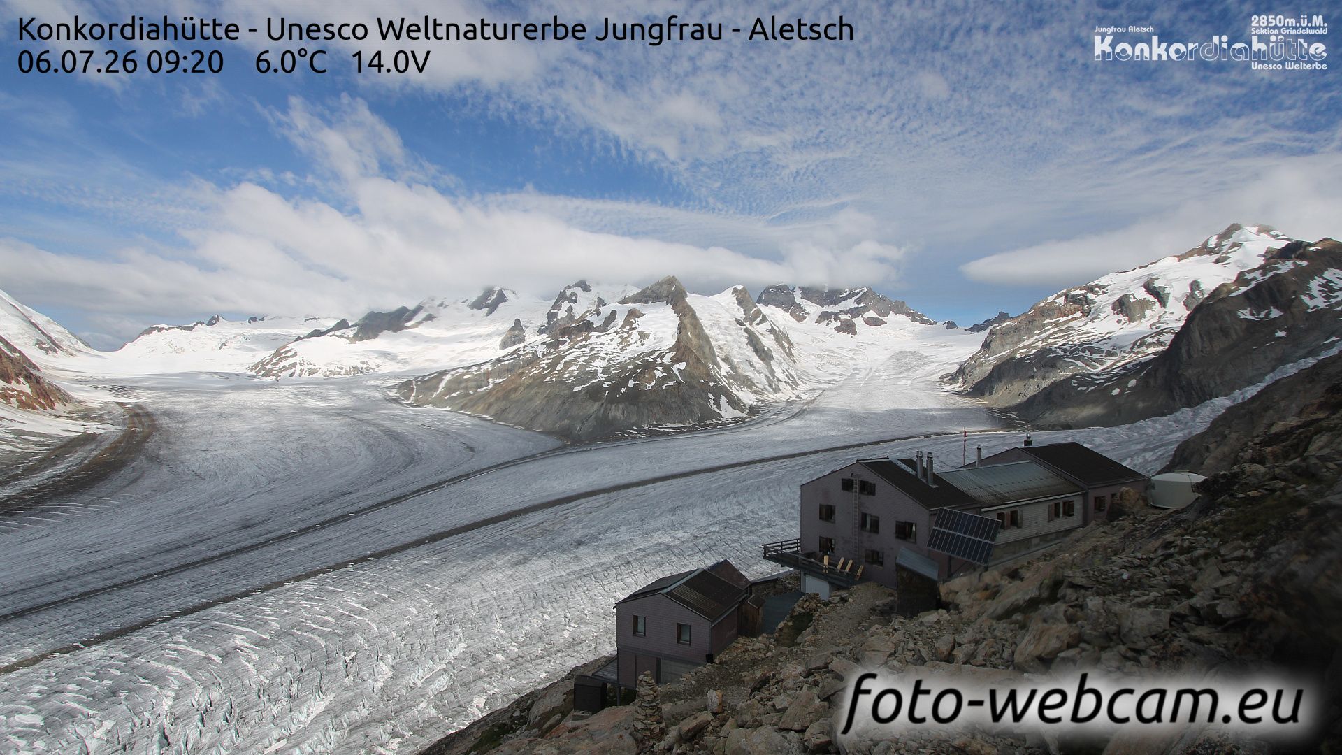 Fieschertal: Konkordiahütte - Trugberg - Gletscherhorn - Jungfraujoch - Hollandiahütte SAC - Ebnefluh - Jungfrau - Jungfrau Region