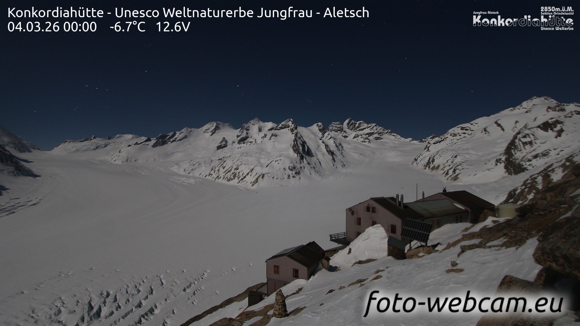 Fieschertal: Konkordiahütte - Trugberg - Gletscherhorn - Jungfraujoch - Hollandiahütte SAC - Ebnefluh - Jungfrau - Jungfrau Region