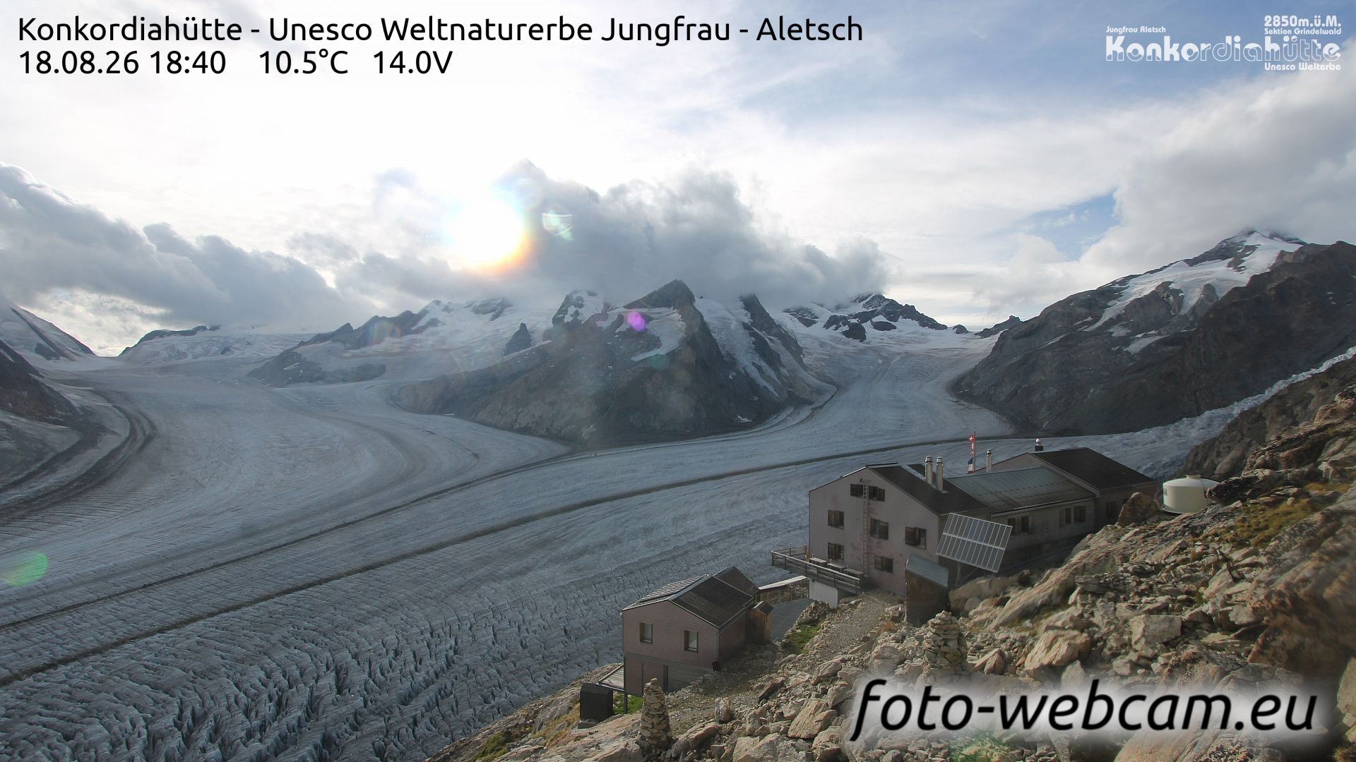 Fieschertal: Konkordiahütte - Trugberg - Gletscherhorn - Jungfraujoch - Hollandiahütte SAC - Ebnefluh - Jungfrau - Jungfrau Region
