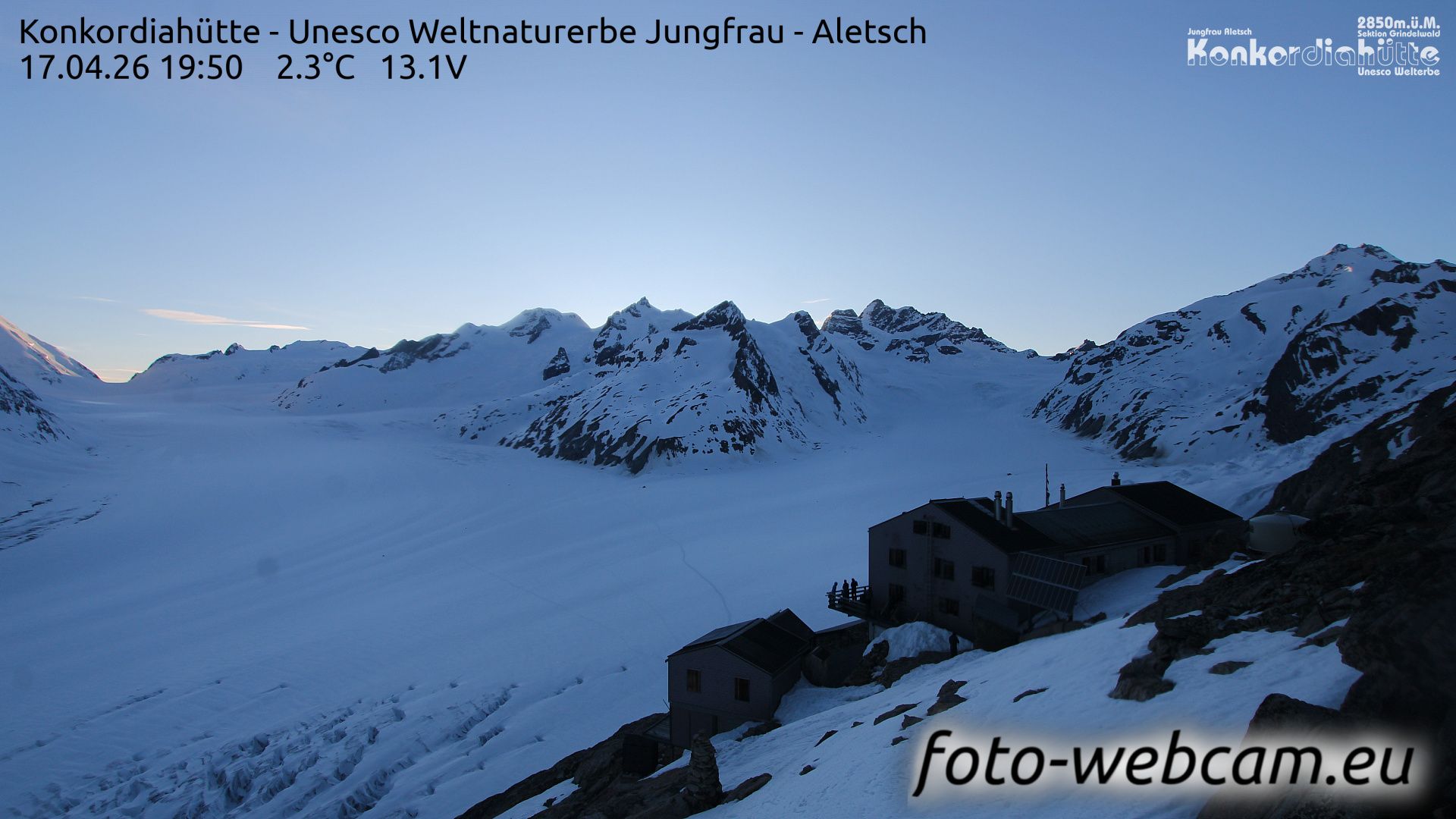 Fieschertal: Konkordiahütte - Trugberg - Gletscherhorn - Jungfraujoch - Hollandiahütte SAC - Ebnefluh - Jungfrau - Jungfrau Region