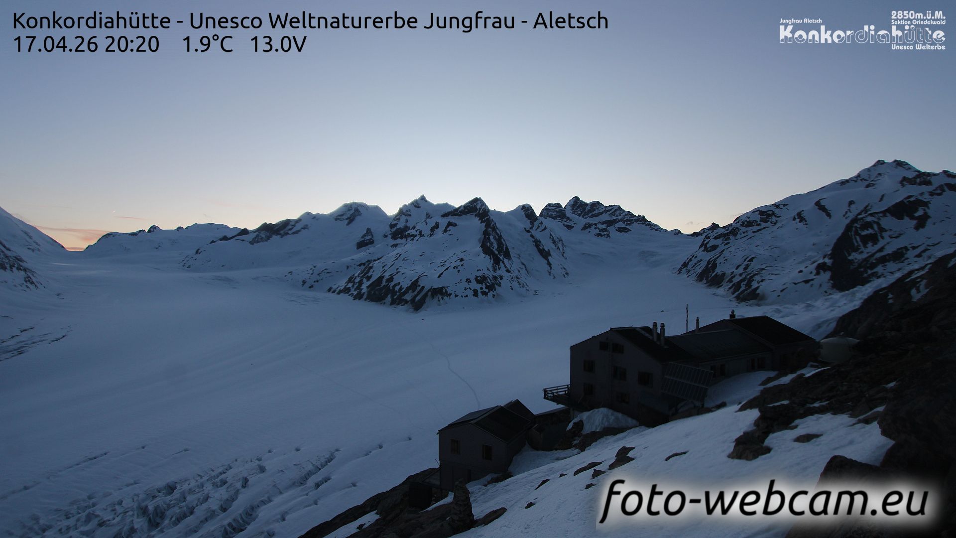 Fieschertal: Konkordiahütte - Trugberg - Gletscherhorn - Jungfraujoch - Hollandiahütte SAC - Ebnefluh - Jungfrau - Jungfrau Region