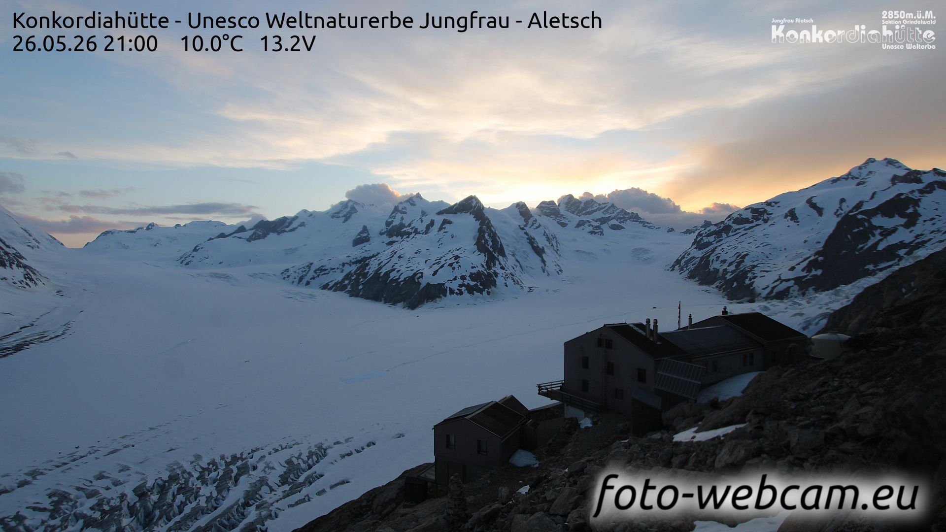 Fieschertal: Konkordiahütte - Trugberg - Gletscherhorn - Jungfraujoch - Hollandiahütte SAC - Ebnefluh - Jungfrau - Jungfrau Region