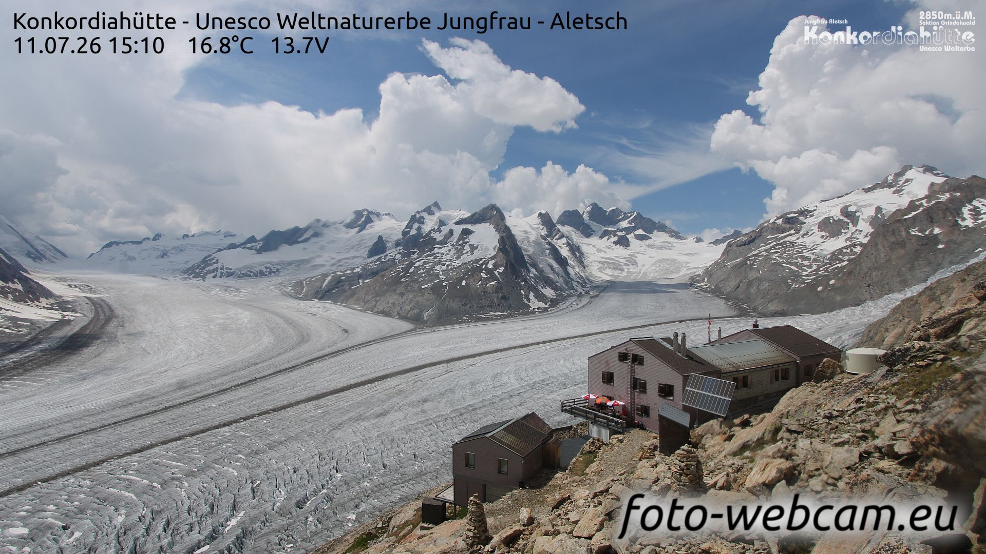Fieschertal: Konkordiahütte - Trugberg - Gletscherhorn - Jungfraujoch - Hollandiahütte SAC - Ebnefluh - Jungfrau - Jungfrau Region