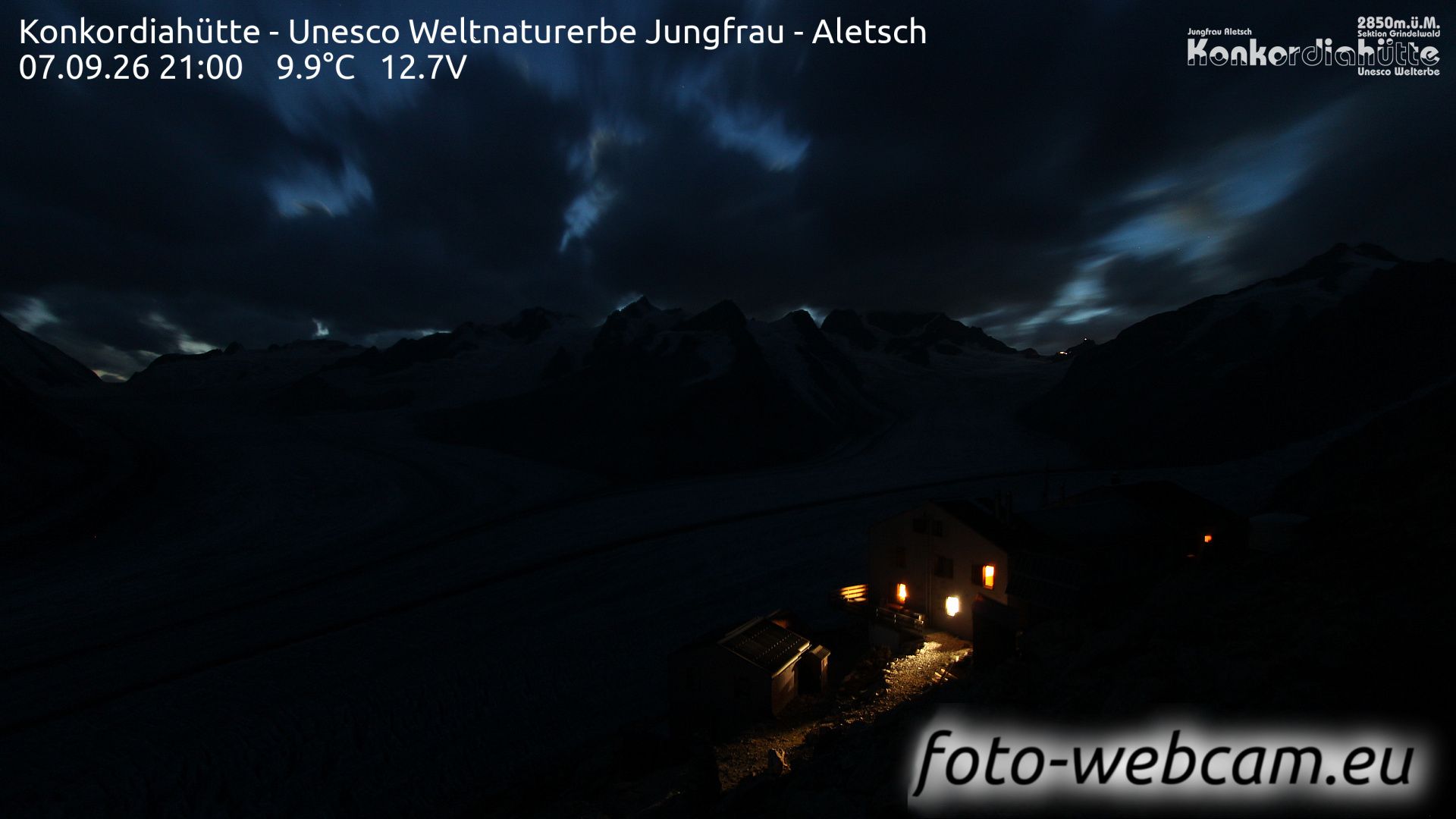Fieschertal: Konkordiahütte - Trugberg - Gletscherhorn - Jungfraujoch - Hollandiahütte SAC - Ebnefluh - Jungfrau - Jungfrau Region