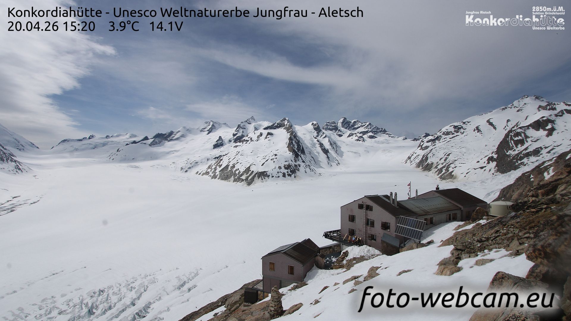 Fieschertal: Konkordiahütte - Trugberg - Gletscherhorn - Jungfraujoch - Hollandiahütte SAC - Ebnefluh - Jungfrau - Jungfrau Region