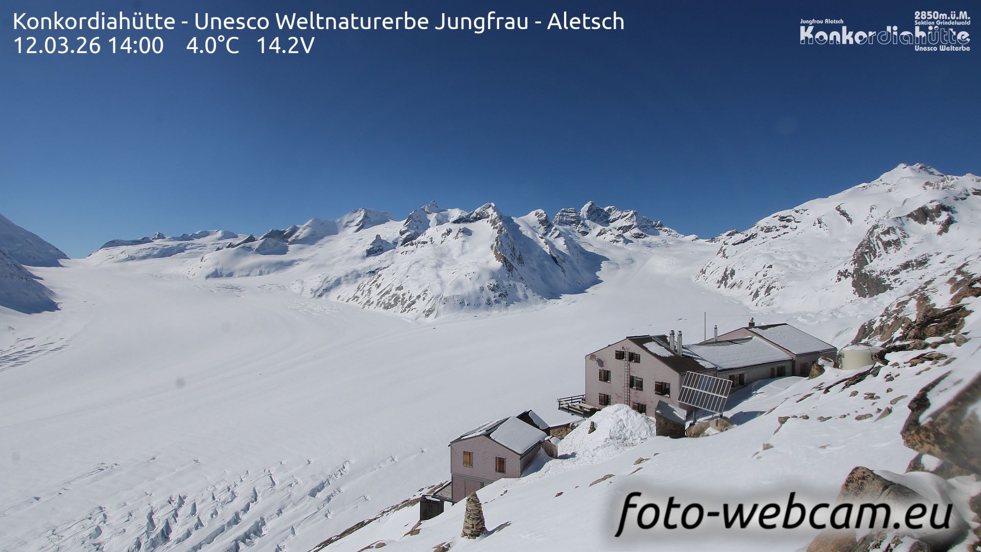 Fieschertal: Konkordiahütte - Trugberg - Gletscherhorn - Jungfraujoch - Hollandiahütte SAC - Ebnefluh - Jungfrau - Jungfrau Region