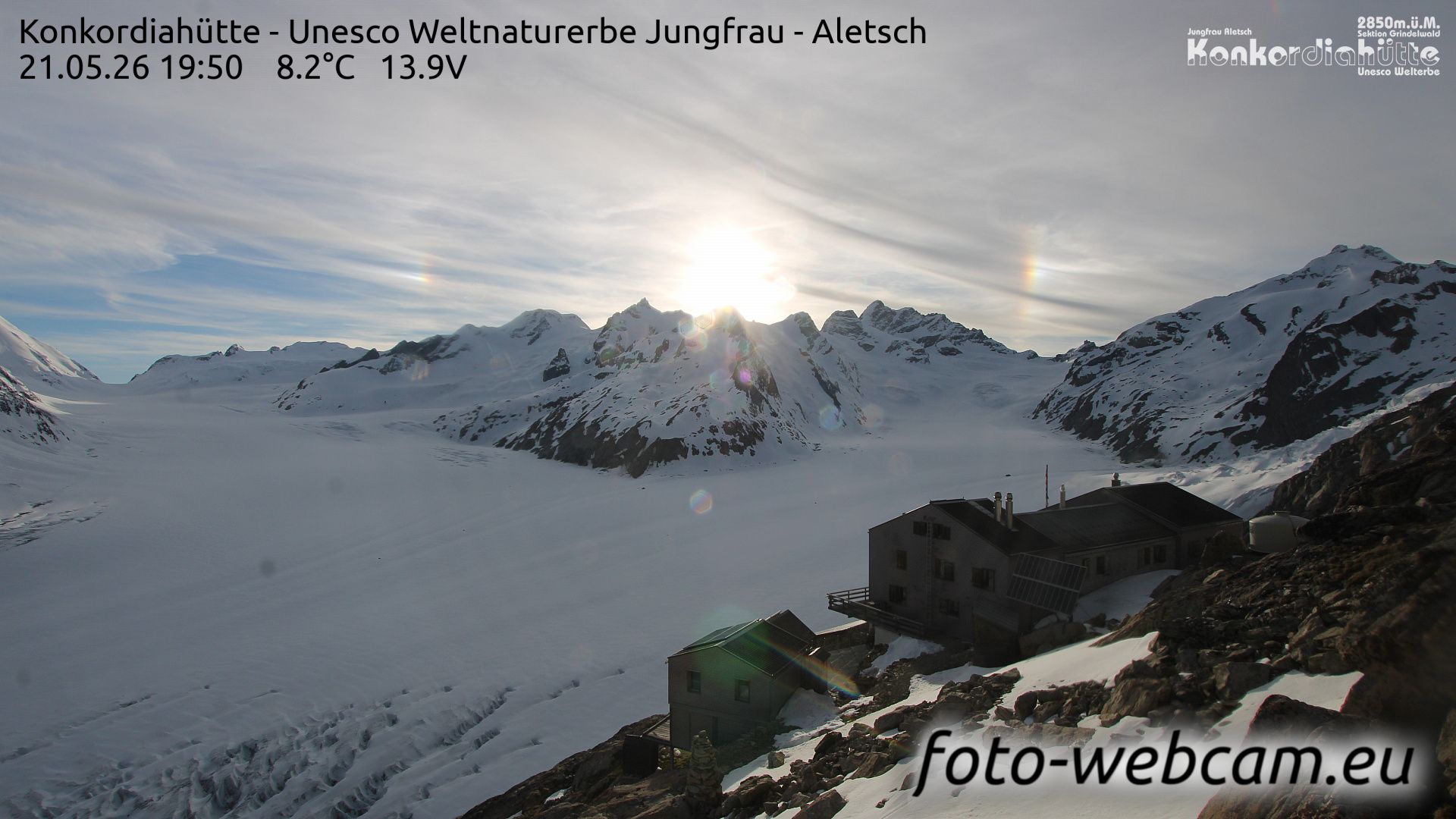 Fieschertal: Konkordiahütte - Trugberg - Gletscherhorn - Jungfraujoch - Hollandiahütte SAC - Ebnefluh - Jungfrau - Jungfrau Region