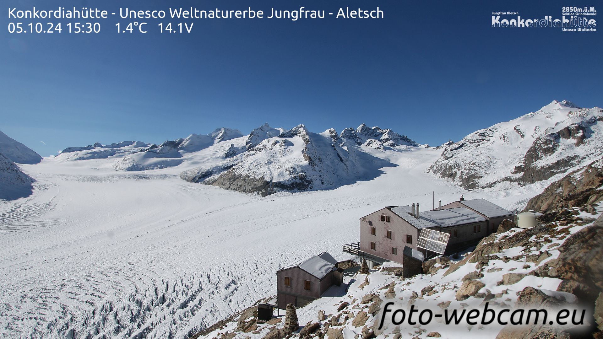 Fieschertal: Konkordiahütte - Trugberg - Gletscherhorn - Jungfraujoch - Hollandiahütte SAC - Ebnefluh - Jungfrau - Jungfrau Region