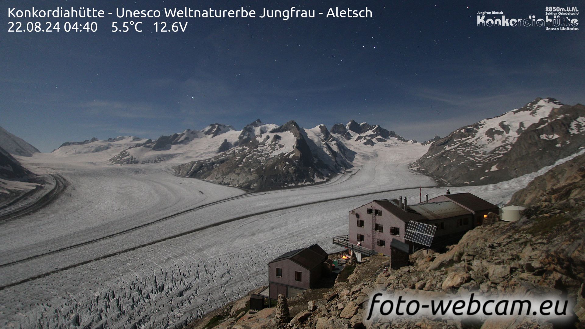 Fieschertal: Konkordiahütte - Trugberg - Gletscherhorn - Jungfraujoch - Hollandiahütte SAC - Ebnefluh - Jungfrau - Jungfrau Region