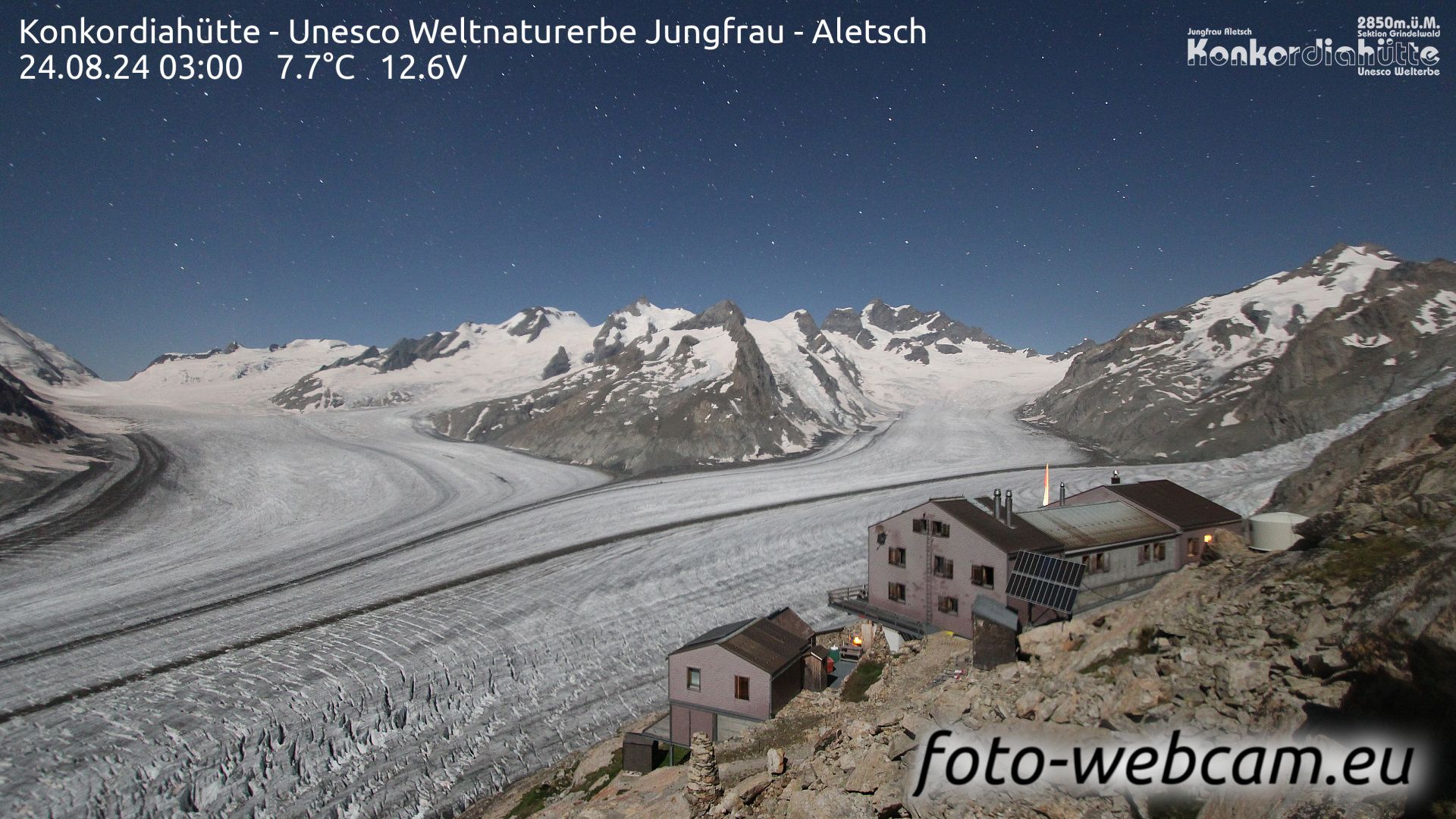 Fieschertal: Konkordiahütte - Trugberg - Gletscherhorn - Jungfraujoch - Hollandiahütte SAC - Ebnefluh - Jungfrau - Jungfrau Region