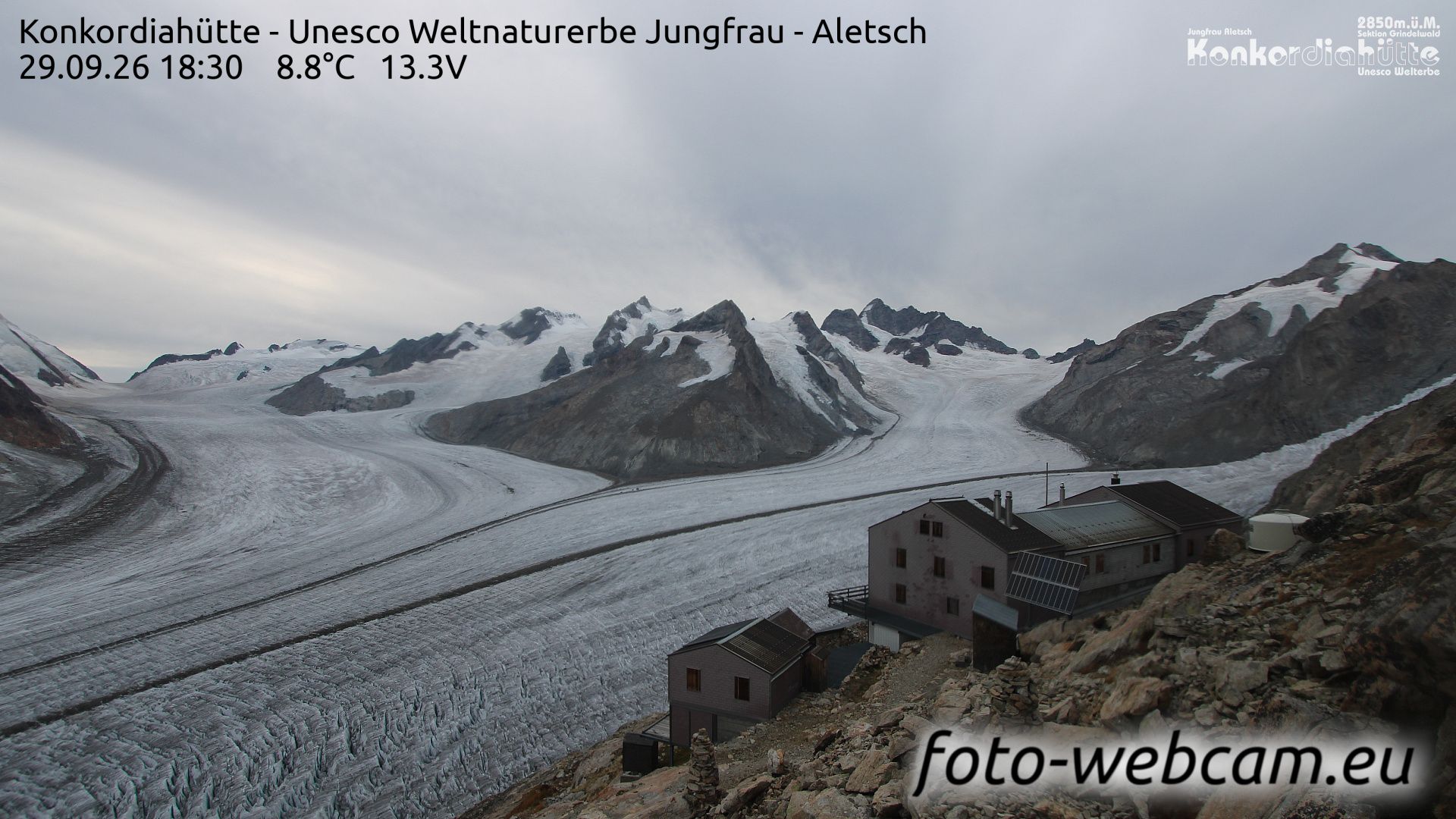 Fieschertal: Konkordiahütte - Trugberg - Gletscherhorn - Jungfraujoch - Hollandiahütte SAC - Ebnefluh - Jungfrau - Jungfrau Region