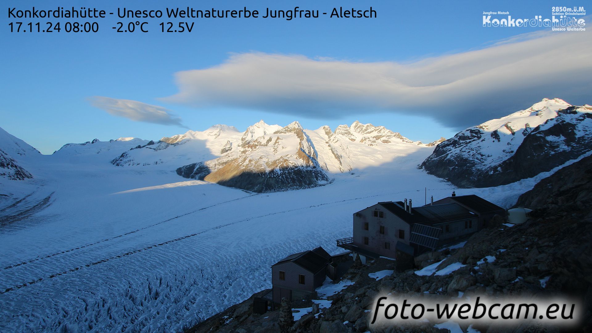 Fieschertal: Konkordiahütte - Trugberg - Gletscherhorn - Jungfraujoch - Hollandiahütte SAC - Ebnefluh - Jungfrau - Jungfrau Region