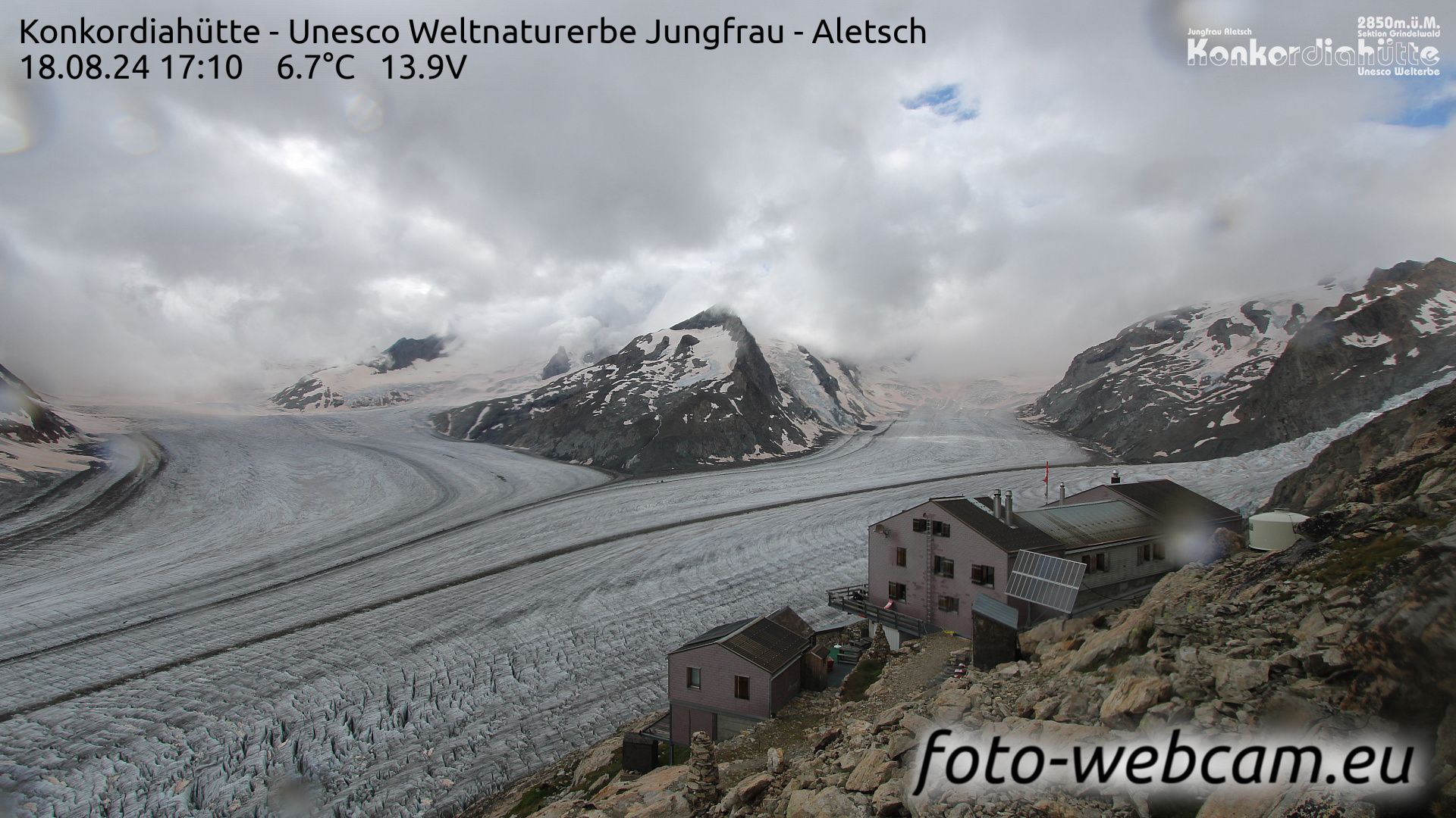 Fieschertal: Konkordiahütte - Trugberg - Gletscherhorn - Jungfraujoch - Hollandiahütte SAC - Ebnefluh - Jungfrau - Jungfrau Region