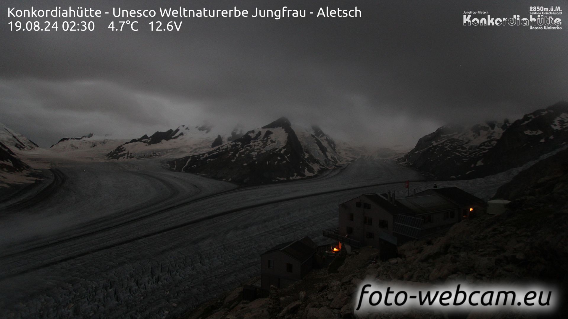 Fieschertal: Konkordiahütte - Trugberg - Gletscherhorn - Jungfraujoch - Hollandiahütte SAC - Ebnefluh - Jungfrau - Jungfrau Region