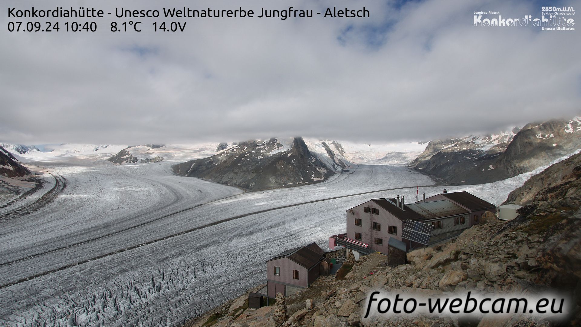 Fieschertal: Konkordiahütte - Trugberg - Gletscherhorn - Jungfraujoch - Hollandiahütte SAC - Ebnefluh - Jungfrau - Jungfrau Region