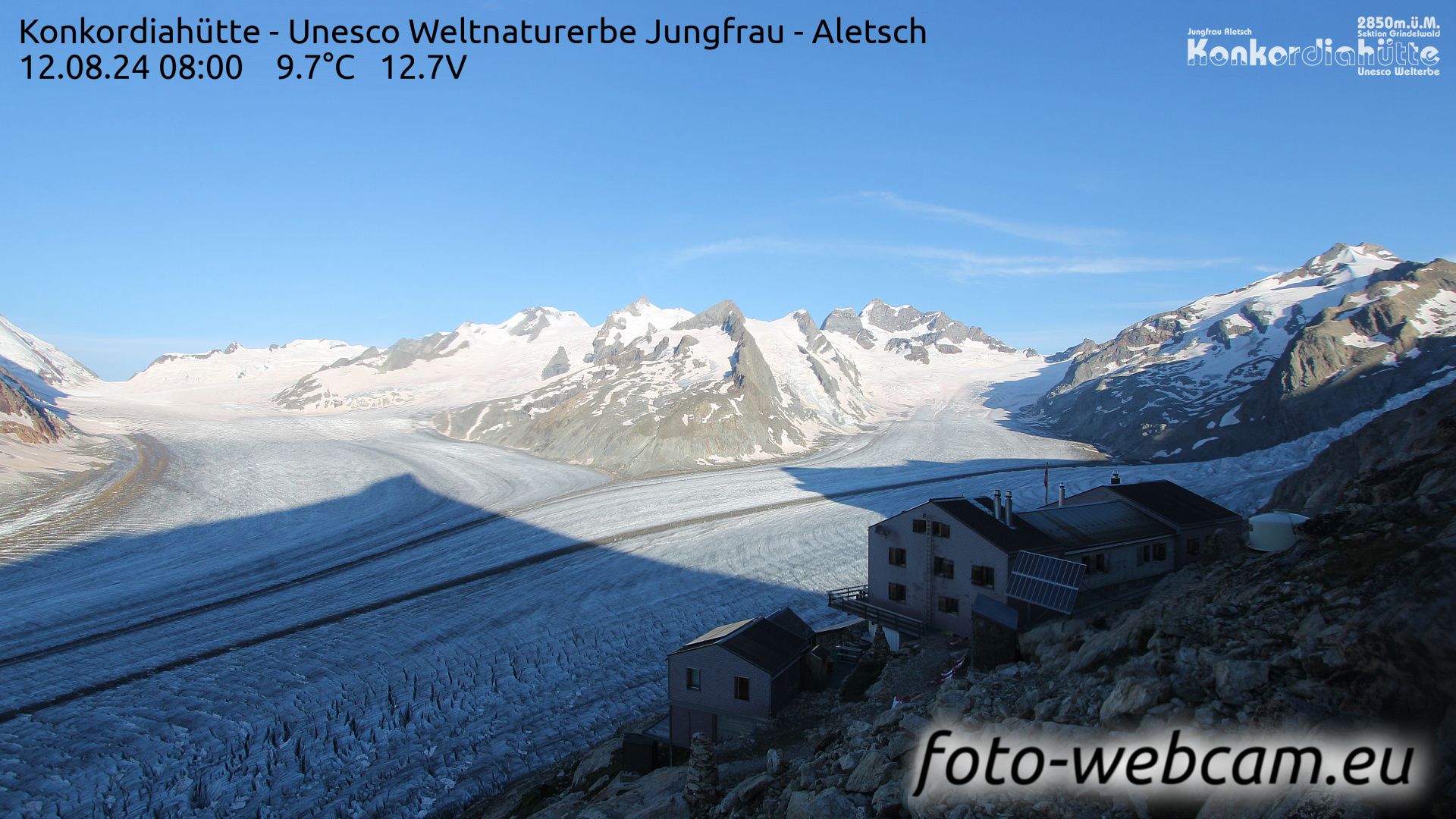 Fieschertal: Konkordiahütte - Trugberg - Gletscherhorn - Jungfraujoch - Hollandiahütte SAC - Ebnefluh - Jungfrau - Jungfrau Region