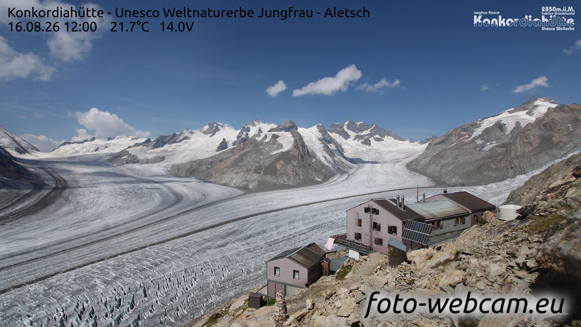 Fieschertal: Konkordiahütte - Trugberg - Gletscherhorn - Jungfraujoch - Hollandiahütte SAC - Ebnefluh - Jungfrau - Jungfrau Region