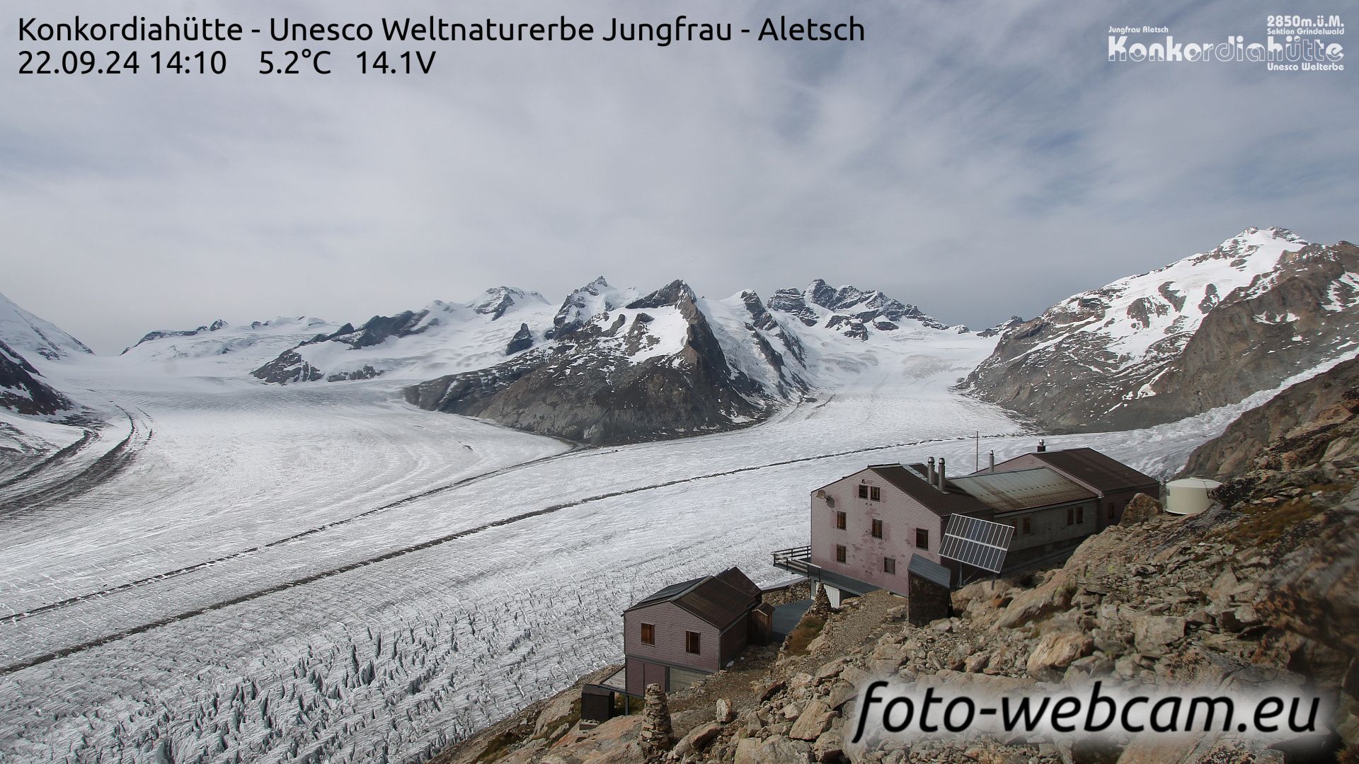 Fieschertal: Konkordiahütte - Trugberg - Gletscherhorn - Jungfraujoch - Hollandiahütte SAC - Ebnefluh - Jungfrau - Jungfrau Region