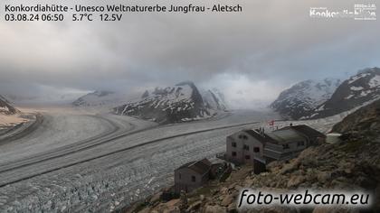 Fieschertal: Konkordiahütte - Trugberg - Gletscherhorn - Jungfraujoch - Hollandiahütte SAC - Ebnefluh - Jungfrau - Jungfrau Region