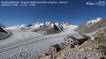 Fieschertal: Konkordiahütte - Trugberg - Gletscherhorn - Jungfraujoch - Hollandiahütte SAC - Ebnefluh - Jungfrau - Jungfrau Region