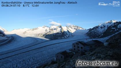 Fieschertal: Konkordiahütte - Trugberg - Gletscherhorn - Jungfraujoch - Hollandiahütte SAC - Ebnefluh - Jungfrau - Jungfrau Region