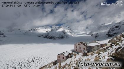 Fieschertal: Konkordiahütte - Trugberg - Gletscherhorn - Jungfraujoch - Hollandiahütte SAC - Ebnefluh - Jungfrau - Jungfrau Region