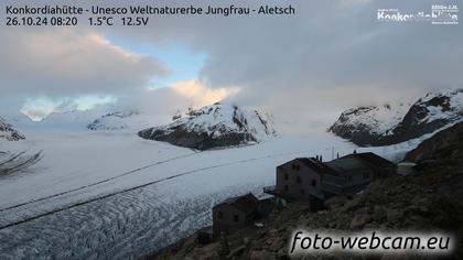 Fieschertal: Konkordiahütte - Trugberg - Gletscherhorn - Jungfraujoch - Hollandiahütte SAC - Ebnefluh - Jungfrau - Jungfrau Region