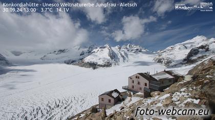 Fieschertal: Konkordiahütte - Trugberg - Gletscherhorn - Jungfraujoch - Hollandiahütte SAC - Ebnefluh - Jungfrau - Jungfrau Region