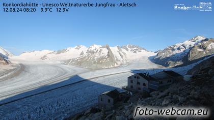 Fieschertal: Konkordiahütte - Trugberg - Gletscherhorn - Jungfraujoch - Hollandiahütte SAC - Ebnefluh - Jungfrau - Jungfrau Region