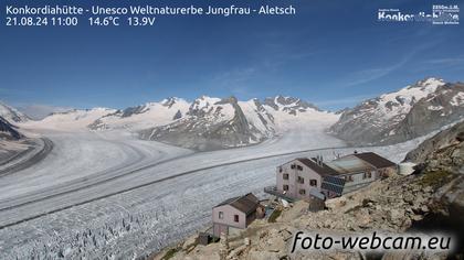 Fieschertal: Konkordiahütte - Trugberg - Gletscherhorn - Jungfraujoch - Hollandiahütte SAC - Ebnefluh - Jungfrau - Jungfrau Region