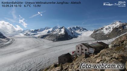 Fieschertal: Konkordiahütte - Trugberg - Gletscherhorn - Jungfraujoch - Hollandiahütte SAC - Ebnefluh - Jungfrau - Jungfrau Region