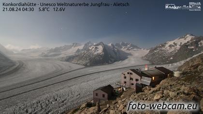 Fieschertal: Konkordiahütte - Trugberg - Gletscherhorn - Jungfraujoch - Hollandiahütte SAC - Ebnefluh - Jungfrau - Jungfrau Region