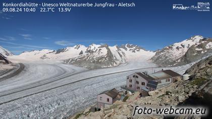 Fieschertal: Konkordiahütte - Trugberg - Gletscherhorn - Jungfraujoch - Hollandiahütte SAC - Ebnefluh - Jungfrau - Jungfrau Region