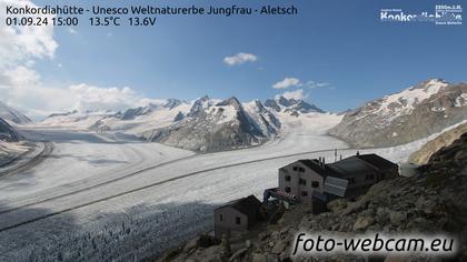 Fieschertal: Konkordiahütte - Trugberg - Gletscherhorn - Jungfraujoch - Hollandiahütte SAC - Ebnefluh - Jungfrau - Jungfrau Region