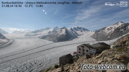 Fieschertal: Konkordiahütte - Trugberg - Gletscherhorn - Jungfraujoch - Hollandiahütte SAC - Ebnefluh - Jungfrau - Jungfrau Region