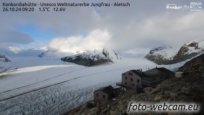 Fieschertal: Konkordiahütte - Trugberg - Gletscherhorn - Jungfraujoch - Hollandiahütte SAC - Ebnefluh - Jungfrau - Jungfrau Region