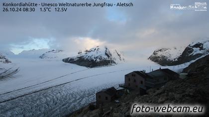 Fieschertal: Konkordiahütte - Trugberg - Gletscherhorn - Jungfraujoch - Hollandiahütte SAC - Ebnefluh - Jungfrau - Jungfrau Region