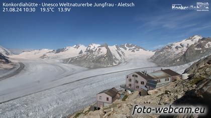 Fieschertal: Konkordiahütte - Trugberg - Gletscherhorn - Jungfraujoch - Hollandiahütte SAC - Ebnefluh - Jungfrau - Jungfrau Region