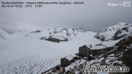 Fieschertal: Konkordiahütte - Trugberg - Gletscherhorn - Jungfraujoch - Hollandiahütte SAC - Ebnefluh - Jungfrau - Jungfrau Region