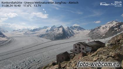 Fieschertal: Konkordiahütte - Trugberg - Gletscherhorn - Jungfraujoch - Hollandiahütte SAC - Ebnefluh - Jungfrau - Jungfrau Region